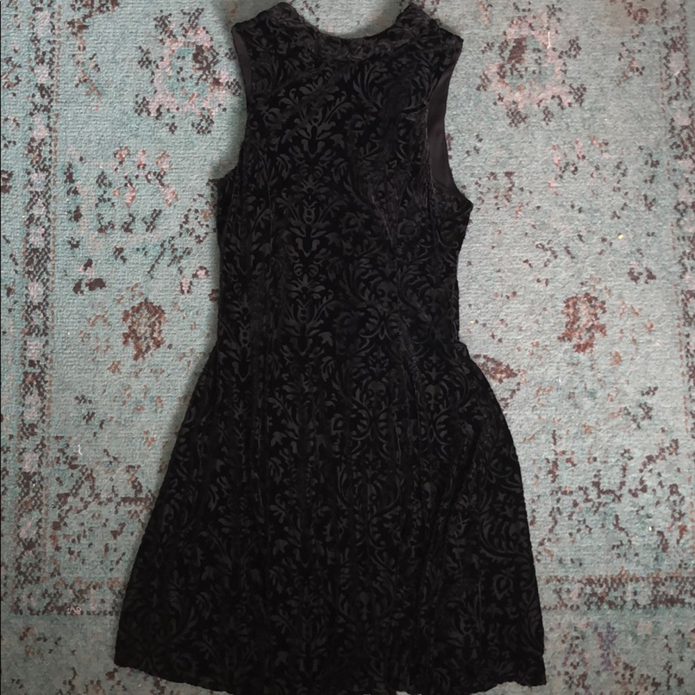 black dress